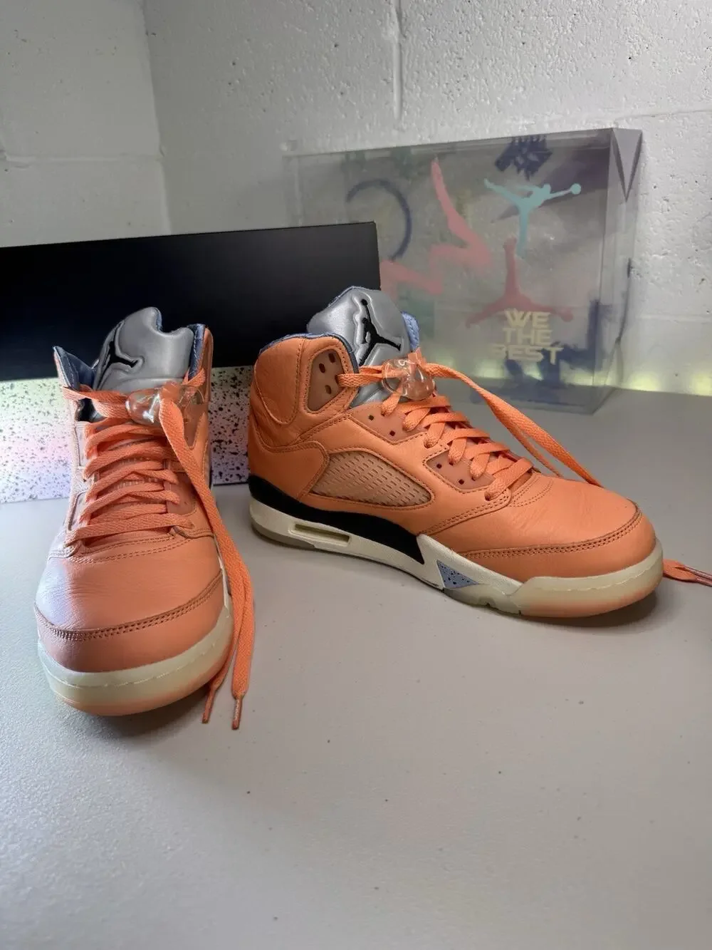 air jordan 5 retro sp dj khaled we the best crimson bliss men’s US 9 DV4982-641